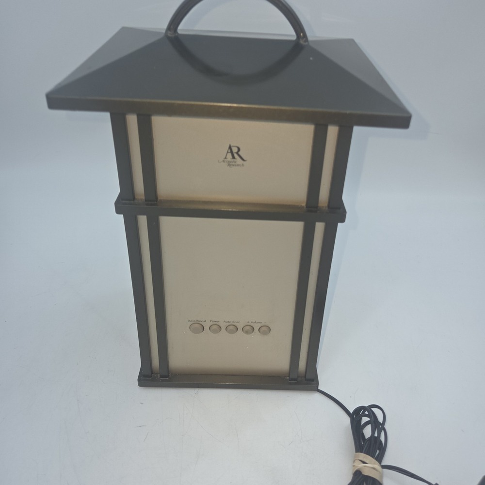 Acoustic Research AW825 Wireless Outdoor Speaker Lantern Bluetooth Bronze